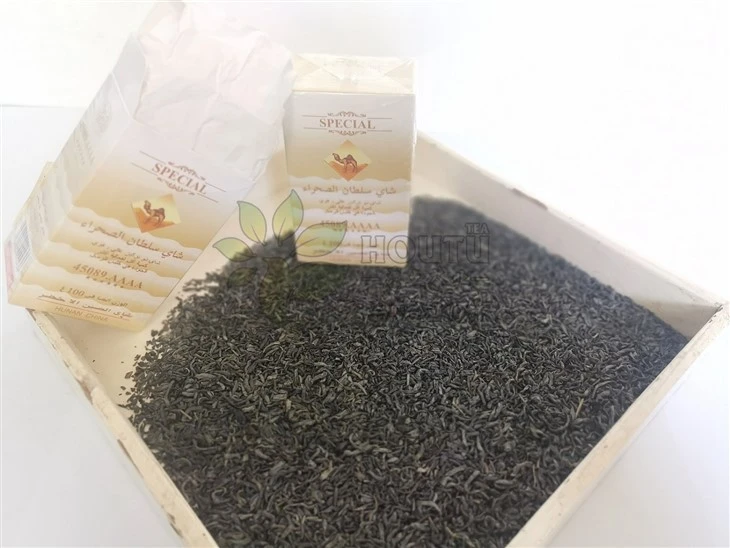 Chunmee الشاي الأخضر 41022AAAAA الجزائر مصنع شاي ملك الصحراء بالجملة Th Vert
